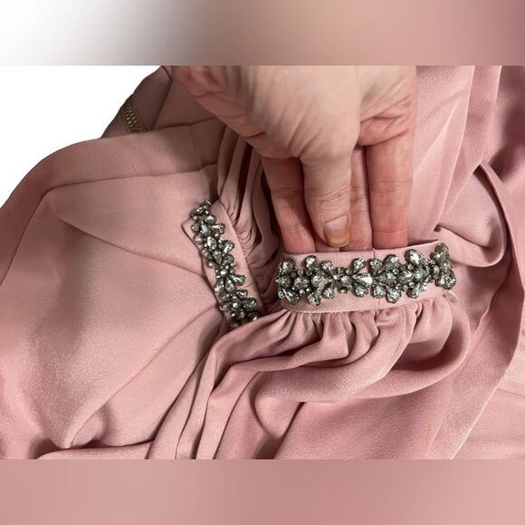 TED BAKER JOELE EMBELLISHED CUFF
SHIFT DUSTY ROSE DRESS 2 / us 6 - Picture 11 of 16